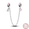Vendi Charms a Catena con Animali, Piante, Viaggio, Design di Moda, Perline in Argento 925, 3mm, Fai da Te, Creazione di Gioielli Fini