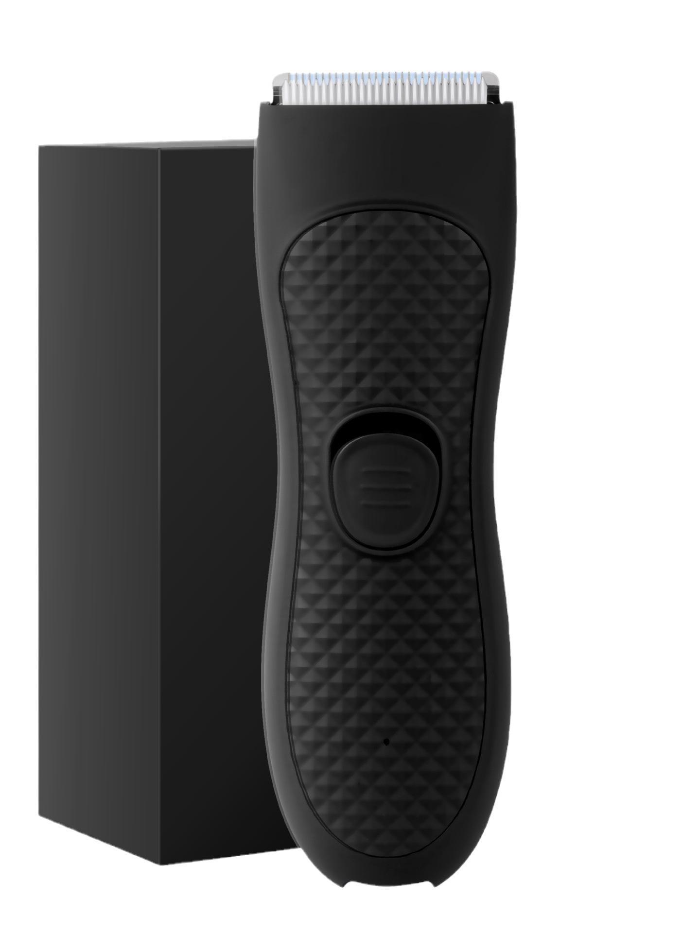 

Водонепроницаемый электрический триммер для волос на теле: Безболезненная бритва для женских подмышек, ног и зоны бикини HK818