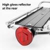 Bicycles Aluminum Alloy Seatpost Bag Holder Stand for Cycling Bicycles Luggage Carriers Cargo Rear Rack with Reflector