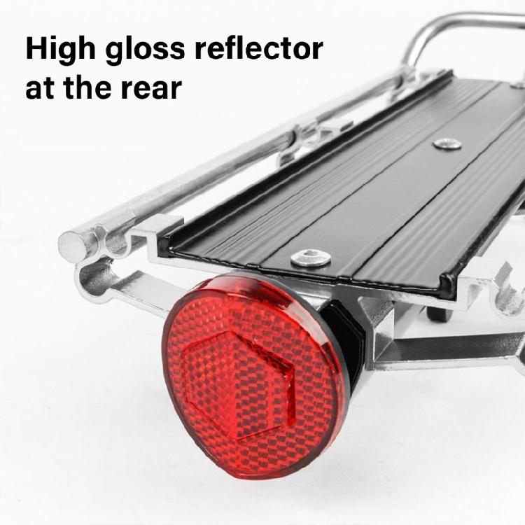 Bicycles Aluminum Alloy Seatpost Bag Holder Stand for Cycling Bicycles Luggage Carriers Cargo Rear Rack with Reflector