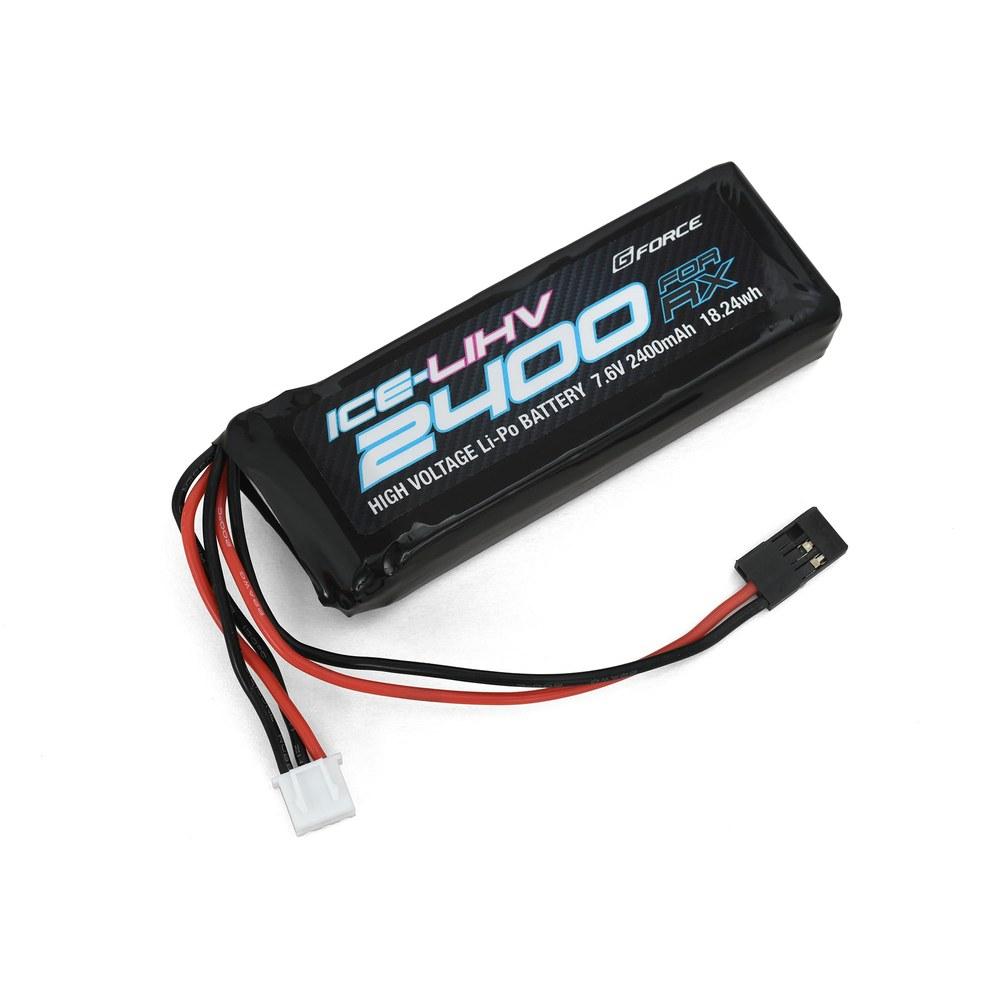 G-Force ICE LiHV Receiver Battery GFG105 7.6V 2400mAh Japan