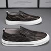 Fashion Men's Casual Canvas Shoes Summer Slip On Loafers For Men Flats Breathable Driving Shoes Male Cloth Walking Sneakers Shoes