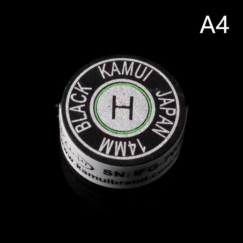 1Pc 14Mm Ss/S/M/H Cue Tip Quality Pool Billiard Leather Cue Tip Nine-Ball Cue Head Snooker Cue Tip Billiard Accessories