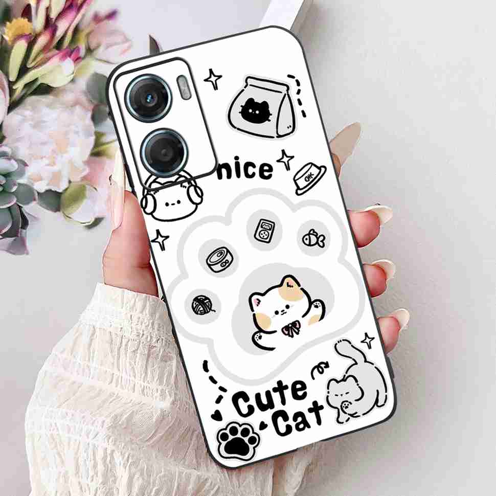 Hülle Für Motorola Moto G06 Luxus Cartoon Handy Rückseite Silikon Weiches TPU Für Moto G06 MotoG06 4G Hülle 6.88"