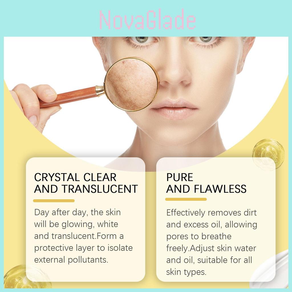 Ouhoe Niacinamide Brightening Cleansing Foam Deep Cleansing Hydrating Gentle Formula