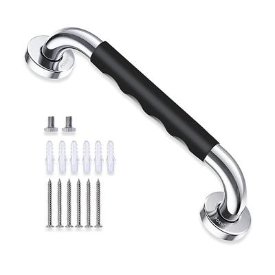 Safety Grab Bar 33.5cm Bathroom Anti Slipping Shower Handle Stainless Steel Silicone Cover Grab Bar