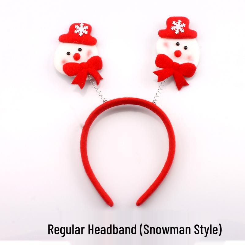 Individually Packaged Christmas Glowing Antler Headband for Holiday Parties