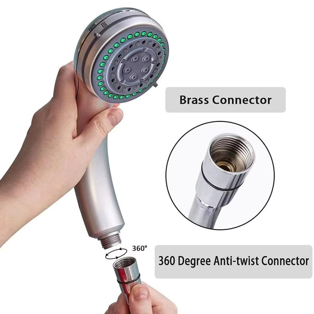 1.5/2.0/3/4M High Pressure Shower Hose Plumbing For Bathroom Accessories PVC Flexible Handheld Anti Winding GI/2 Universal Hose