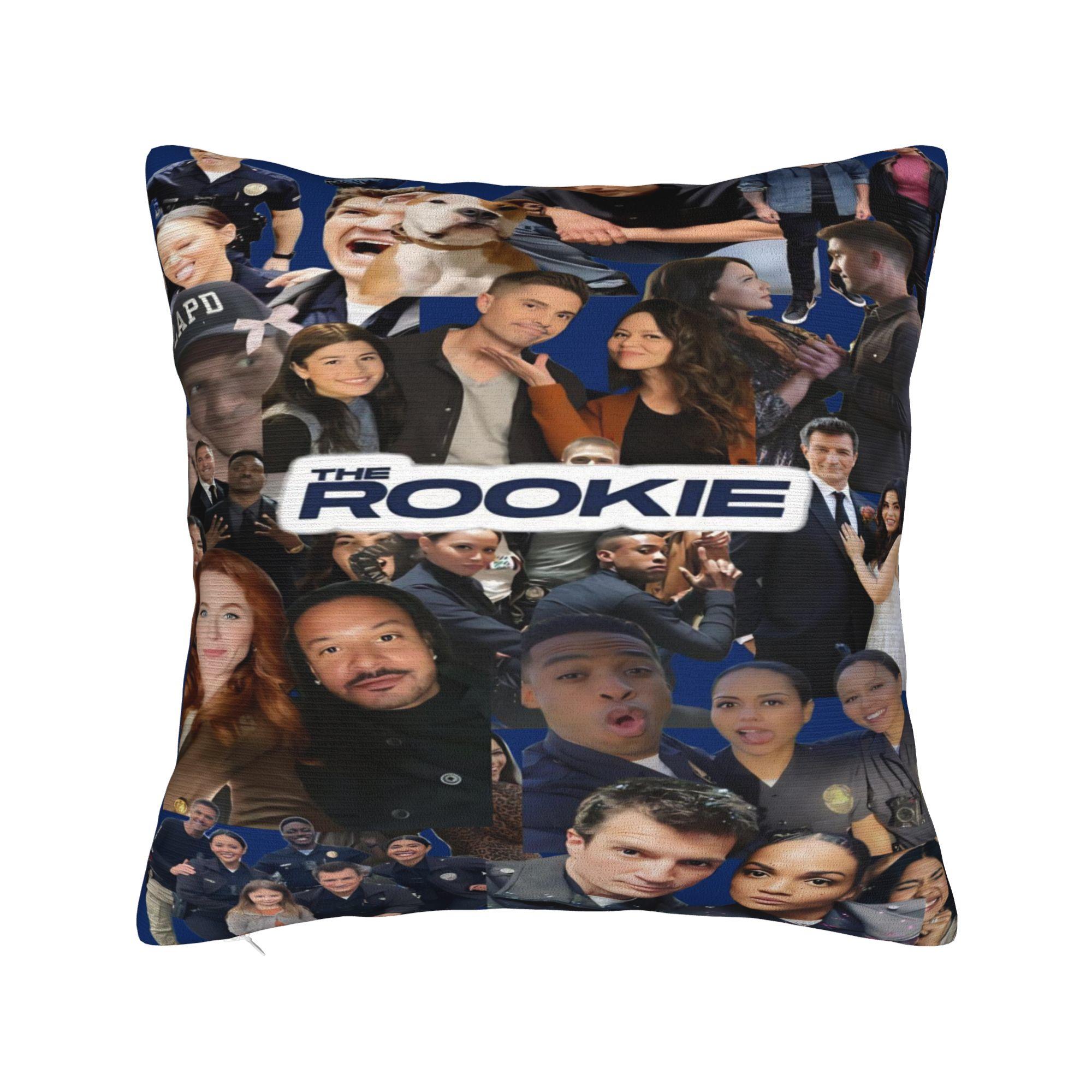 

Bedroom Decor The Rookie TV Show Pillowcases Merch Pillow Covers Zipper Multiple Sizes 12x12in 30X30cm