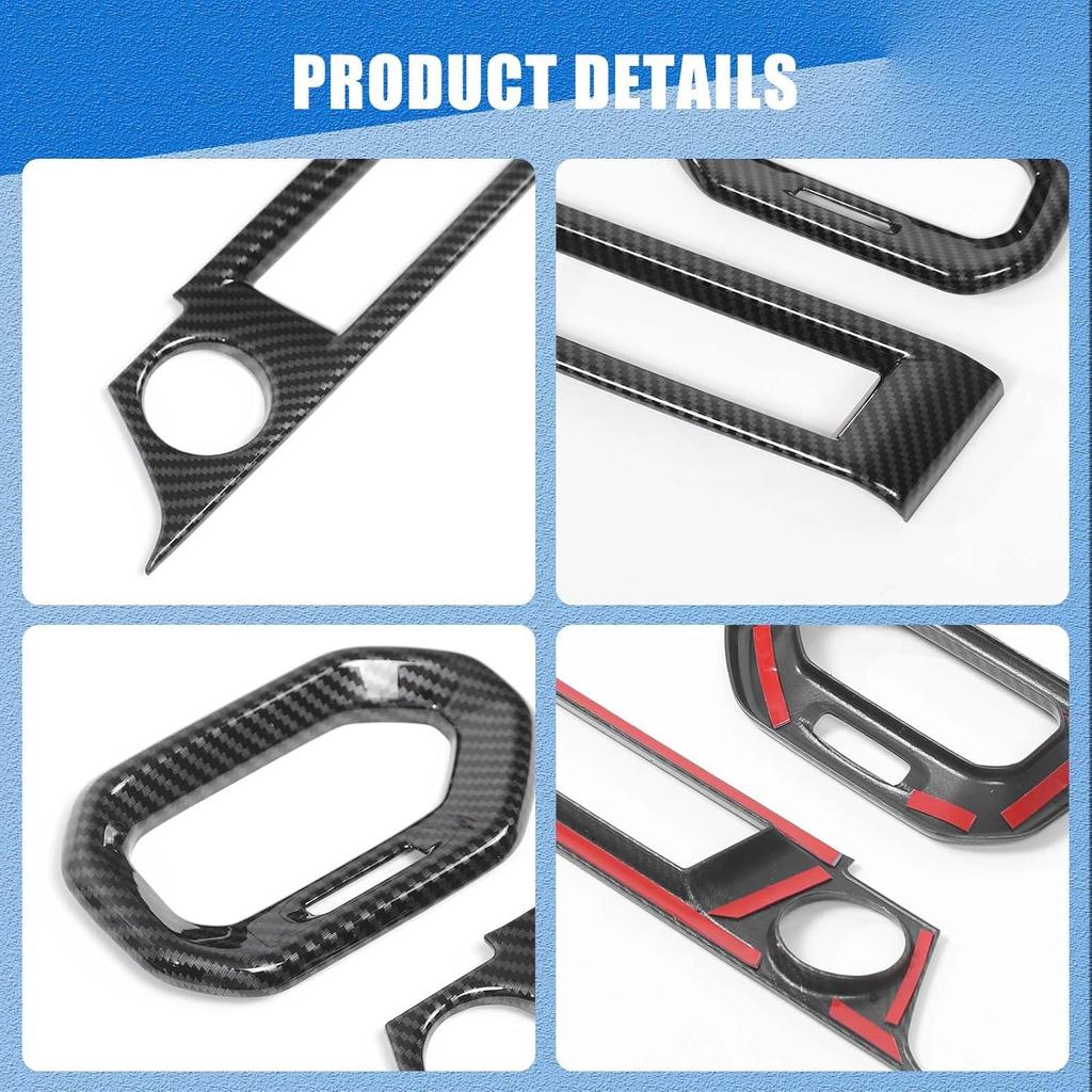 Center Console Air Outlet Frame Trim for Honda Pilot 2023 2024 2025/ Honda Passport 2026 Accessories, ABS Center Console & Dashboard Side Air Vent