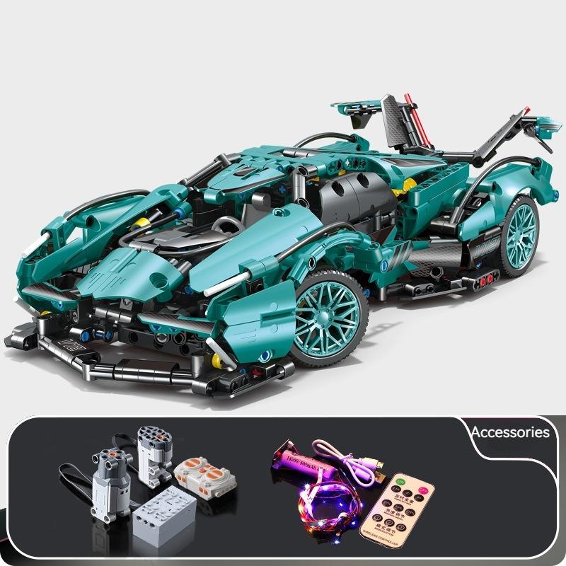 Technical Building Blocks 1400PCS Model Racing Sport Car City Mechanical Speed Vehicle Supercar Brick Puzzle Toys Kid Adult Gift