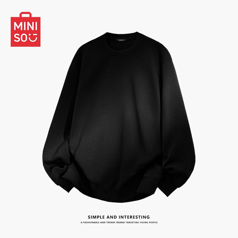 MINISO Men's Oversized Pullover Sweatshirt