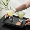 Hörnerförmige Cocktailgläser Kurzer Fuß Sektgläser Kreative Weingläser Partygebrauch