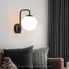 Modern Simple LED Wall Lamps Creative Glass Ball Wall Light Living Room Bedroom Bedside Lnterior Staircase Corridor Wall Liaht
