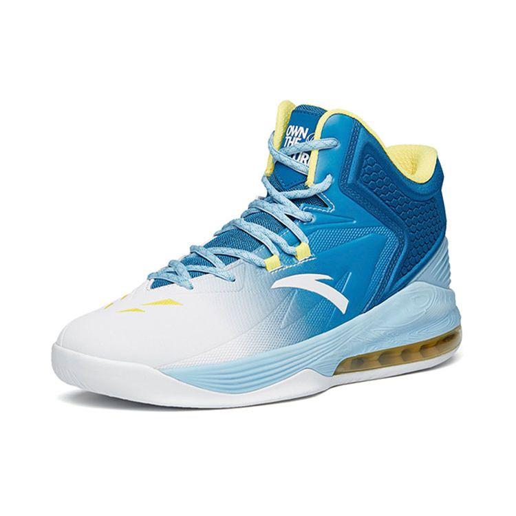 Anta KT3 Thompson III Mid Basketball Shoes Men Sneakers Blue White 112141147R-4