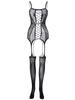 Man Outfit One-Pieces Full Bodystockings Gay Jumpsuit Sissy Open Crotch Erotic Underwear Man'S Sheer Transparent Body Underwear