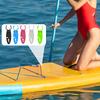 Simple Style Paddle Board Accessory Clip Plastic Black 4 Pc