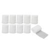 10 Rolls Rolled Stretch Bandages Wrap Elastic Atheletic Sports Compression Bandage Wrap 2.4inches X 6.6Yards