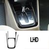 Bright Carbon Fiber Center Gear Shift Panel Cover Trim For VW Golf 4 1999-2004