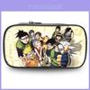 Bolsa de Armazenamento de Papelaria de Camada Única com Estampa de Personagem de Anime Naruto para Material Escolar