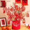 New Year Prosperity Artificial Flower Ornament