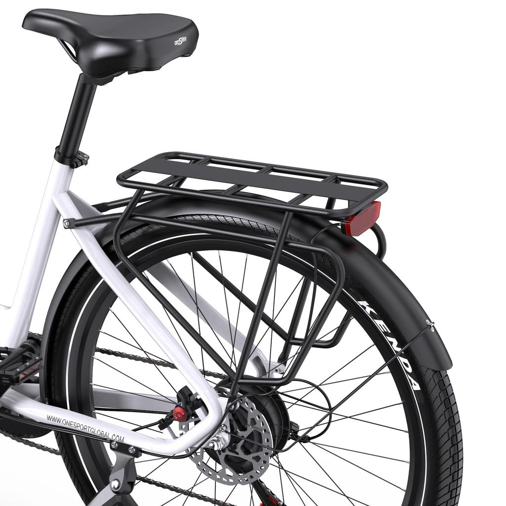 ONESPORT OT05 Electric Bike - 250W Motor, 120km Range, 27.5" Wheels, Shimano 7-Speed, Torque Sensor, IPX5 Waterproof"