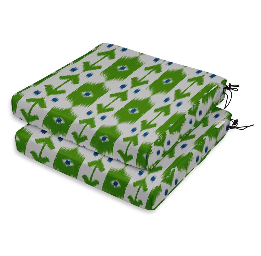 Vargottam Perfect Outdoor Indoor Square Corner Seat Cushions Water-Resistant Lounge Chair 18.5" X 16" Home Office Patio Furniture