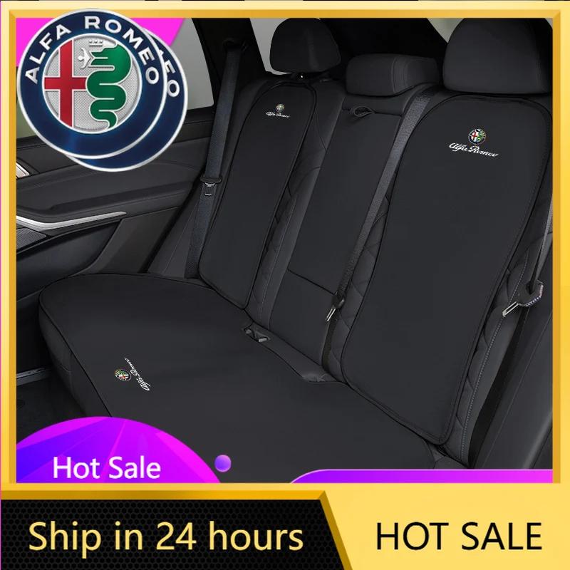Car Stickers For Alfa Romeo Car Seat Cushion Breathable Protector Pad Auto Interior For Alfa Romeo 4C 159 166 Spider Giulia Giul zxb894