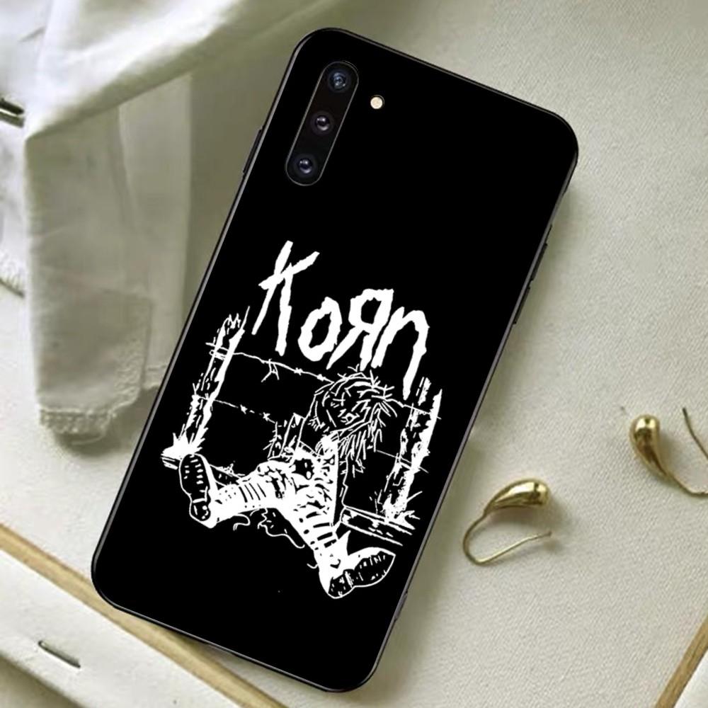 K-Korn Rock Band Phone Case For Redmi Note 4 X 5 A 6 7 8 T 9 9S 10 11 11S 11Epro Poco M3 Pro