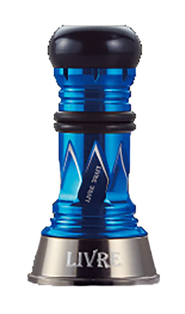 LIVRE 10779 Custom Balancer Short Type 2 Compatible C1 Type Titanium x Blue Shimano/Daiwa