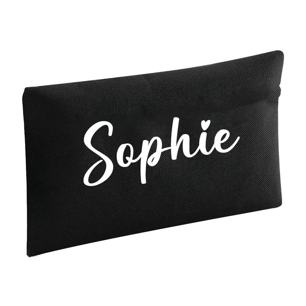 Sophie Girls Name Script Personalised Pencil Case Pen Pouch School Supplies Unisex T-Shirt L
