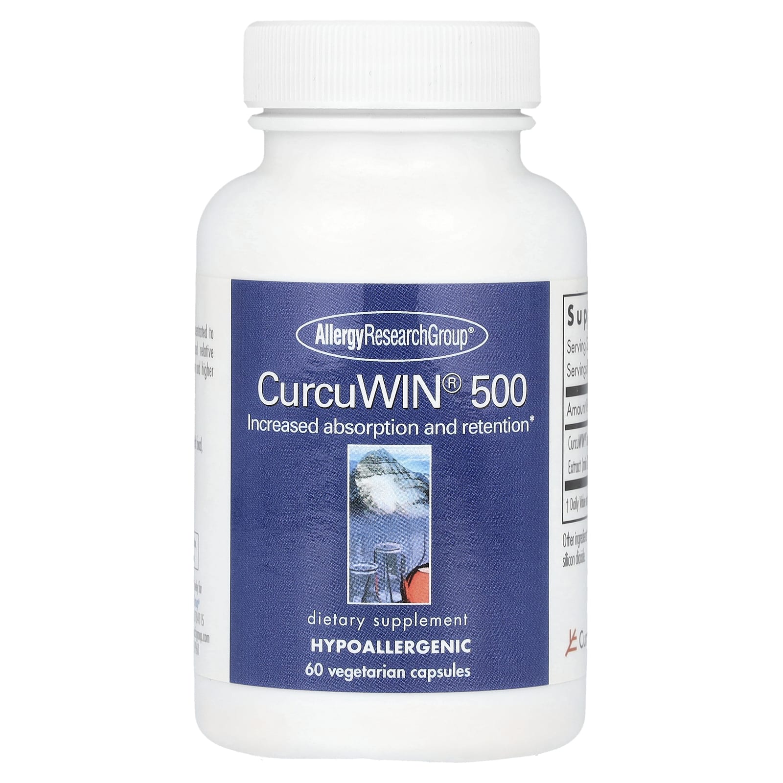 

Curcuwin® 500, 500Mg, 60 Veggie Capsules