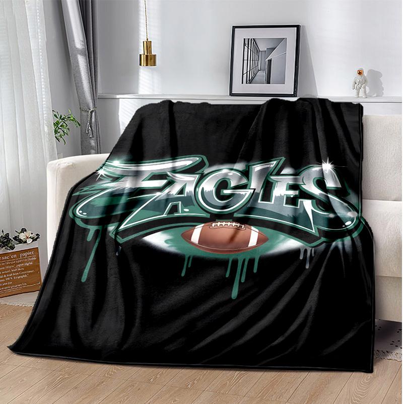 Philadelphia Flannel Blanket Soft Warm All-Season Throw, Design for Camping, Car Travel, Hiking Sofa, Bed, Office Perfect Gift for Parties