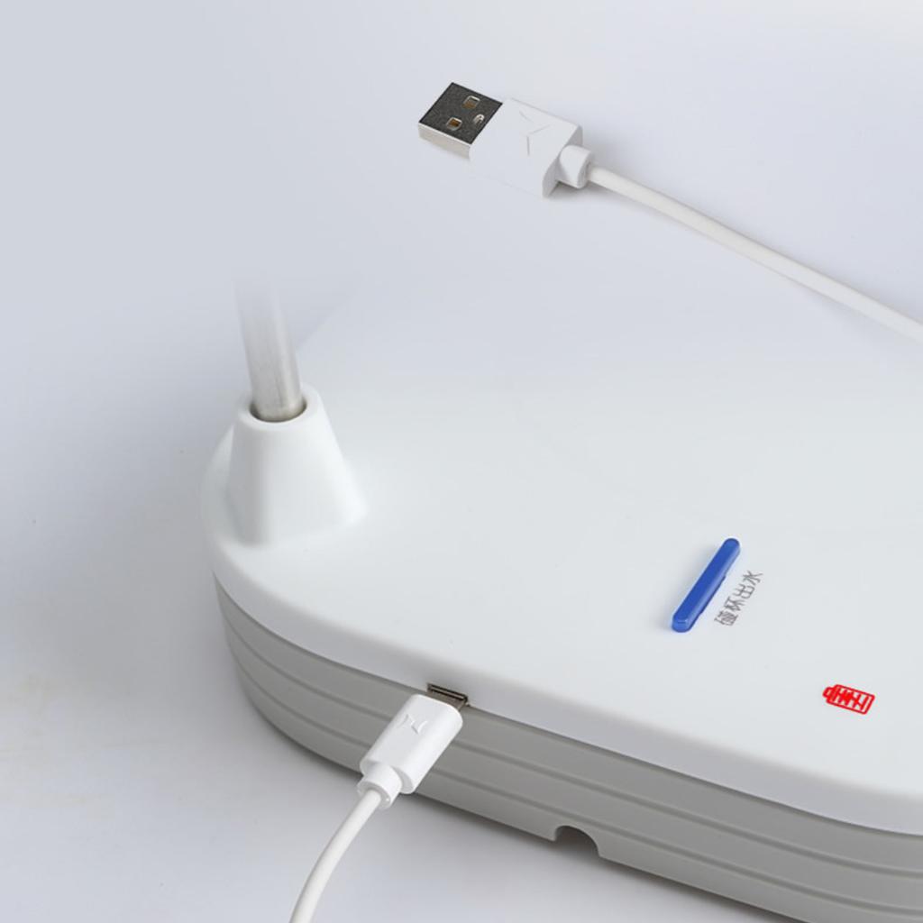 Elektrischer Wasserspender fürs Büro, wiederaufladbarer Flaschenwasserpumpen-Haushaltswassereimer, Wasserdruck, drahtloser Wasserhydrant