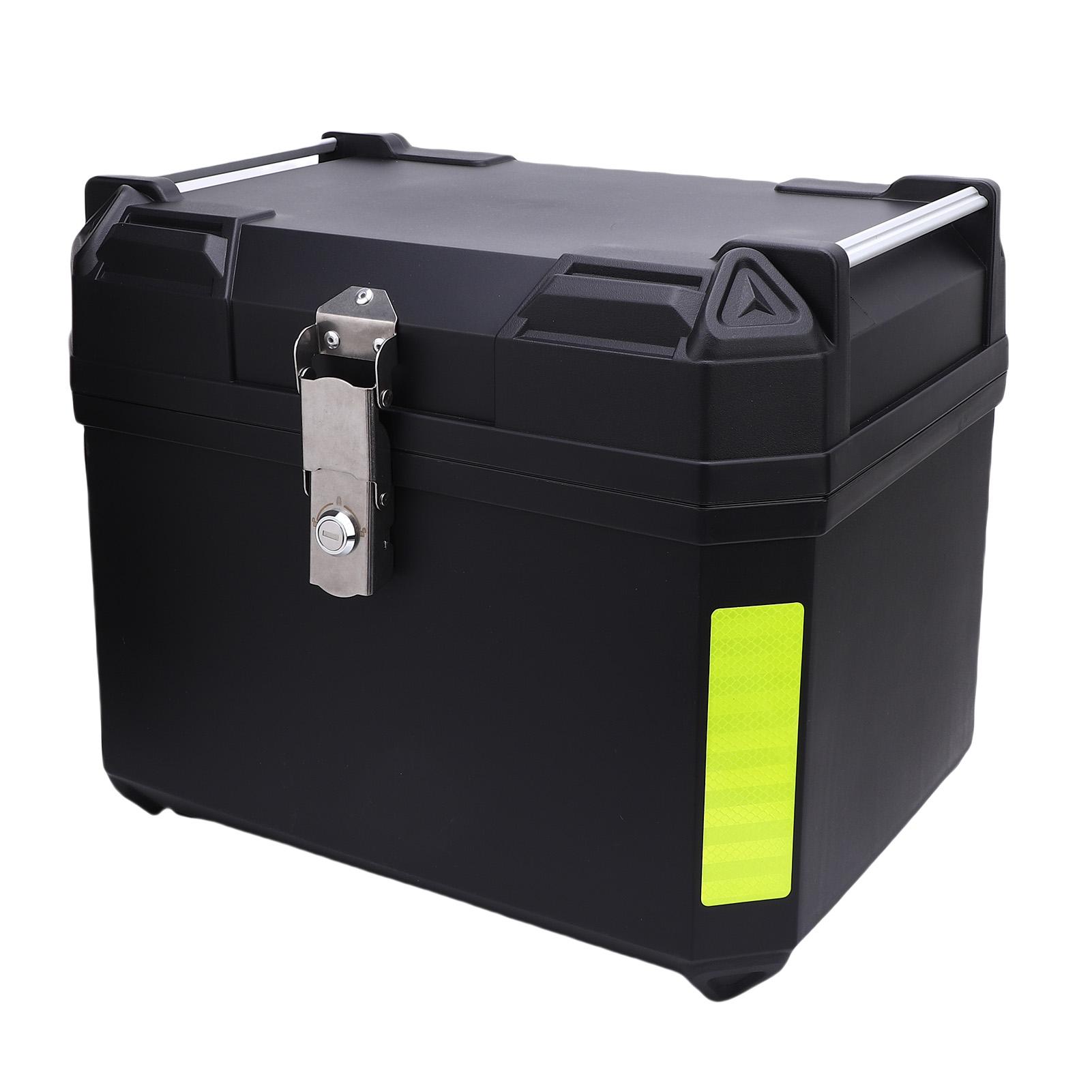 

60 л Универсальный мотоциклетный задний кофр Водонепроницаемый ABS Мотоциклетный задний верхний кофр Ударопрочный ПУ кожа