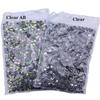 White AB Crystal Rhinestone Stickers for DIY Clothing & Phone Cases