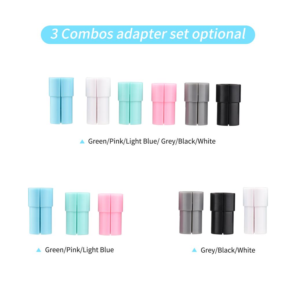 6PCS Pen Adapter Set Marker Holder Replacement for Sharpie Fine Point Markers Ultra Fine Point Markers Art Pens