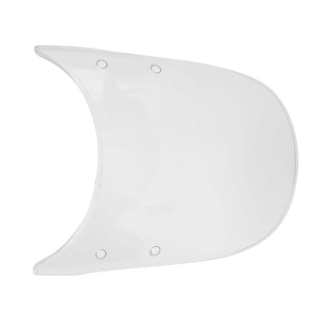 Motorcycle Wind Deflector Universal AntiCrack Scratch Resistant Fit for 5 7in Round Headlights