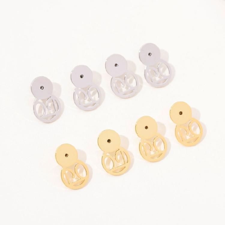 Pack of 4 Earring Backs Locking Replacements Oval Locking Earring Part Earring Plugs for Extended Comfort and Support