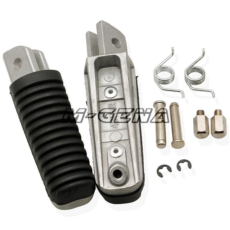 Motorcycle Footrest Front Foot Pegs Pedals For YAMAHA FJR1300 FZ1 FZ400 FZ6 FZ6R XJR400 XJR1200 XJR1300 XJ6 FZX750 TDM850/1100