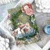 Leaf Frame Die Cut Metal Embossing Stencil Carbon Steel Cutting Dies for Card Making Scrapbooking Art Craft Project