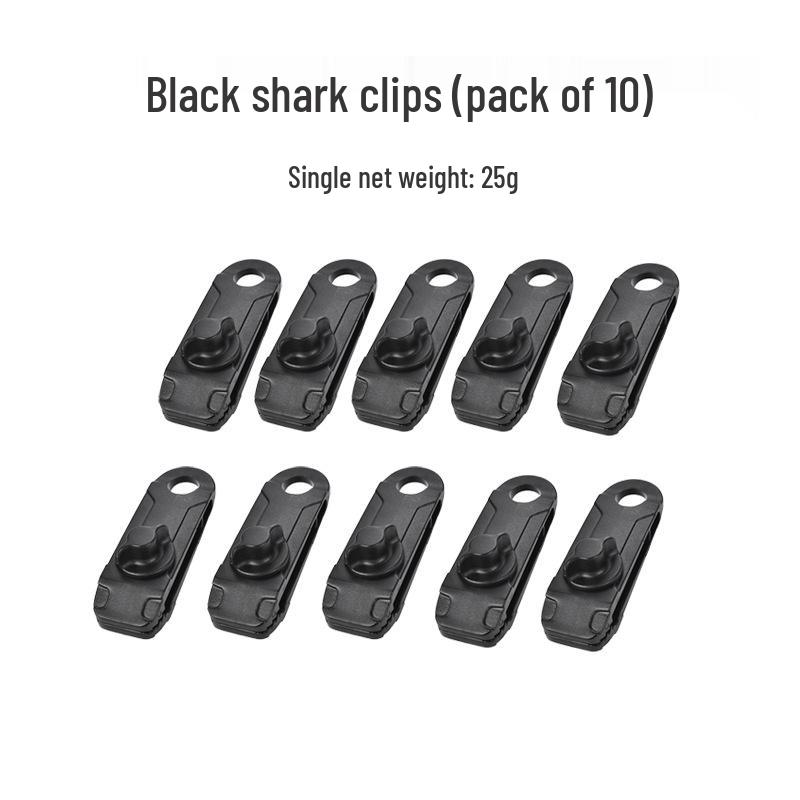 Εξωτερικό Κλιπ Καρχαρία για Κάμπινγκ: Αντιανεμικοί Γάντζοι Σκηνής & Σημεία Έλξης Τέντας