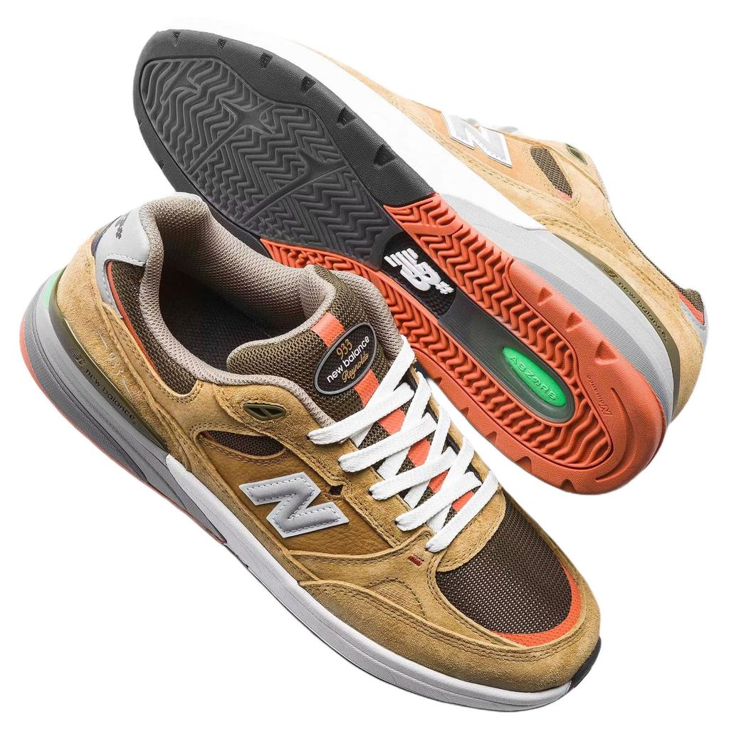 Numeriek 933 Andrew Reynolds x Numeriek 933 New Balance 'Camel Donkerbruin' NM933MNO