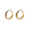 Trendy Light Luxury Full Diamond Hoop Earrings - New 2024 Style