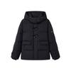 Teenie Weenie Women's College Style Hooded Toggle Down Jacket