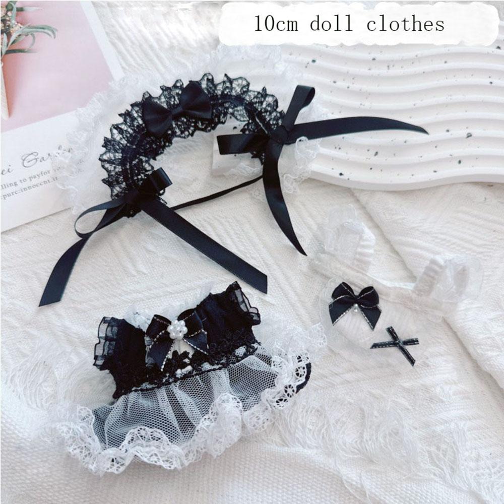 For 17cm Mini Doll Labubu Doll Clothing Toys Cute Mini Plush Doll Clothing Accessories Dress