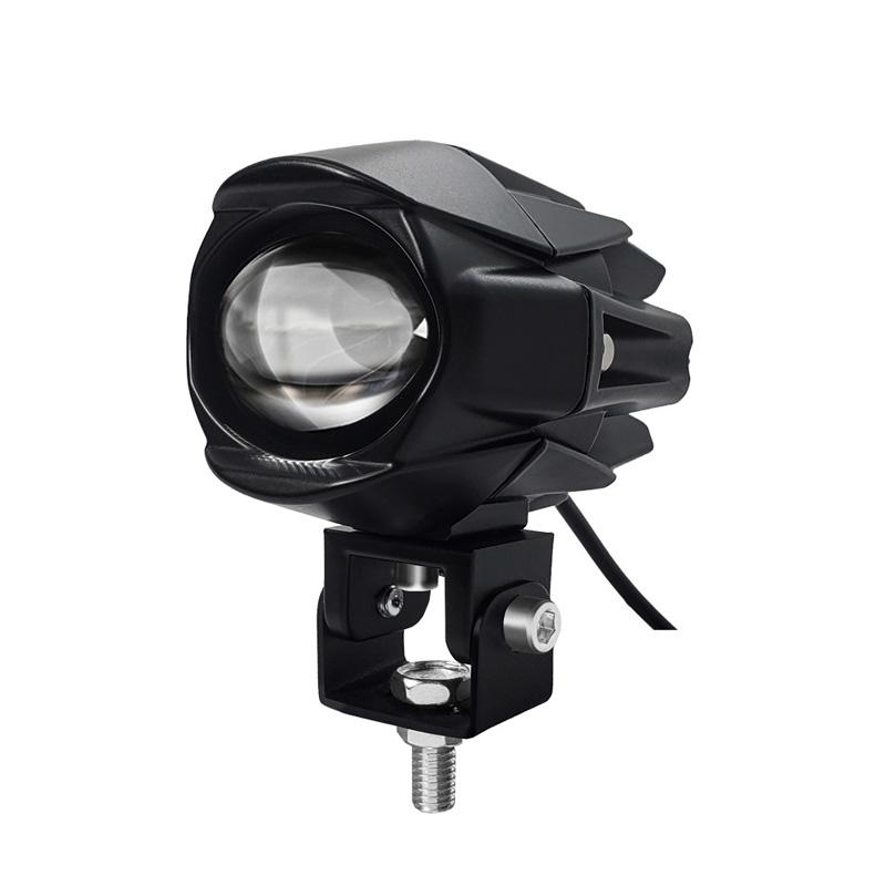 1/2pcs Motorcycle LED Fog Lights Yellow White Spotlight Auxiliary Lamp Universal Headlight Fit for Motorbike, Bicycle, Off-road, 4WD, ATV, SUV, UTV