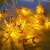 Creative Middle Eastern Star & Moon LED String Lights - Iron Art Festive Décor
