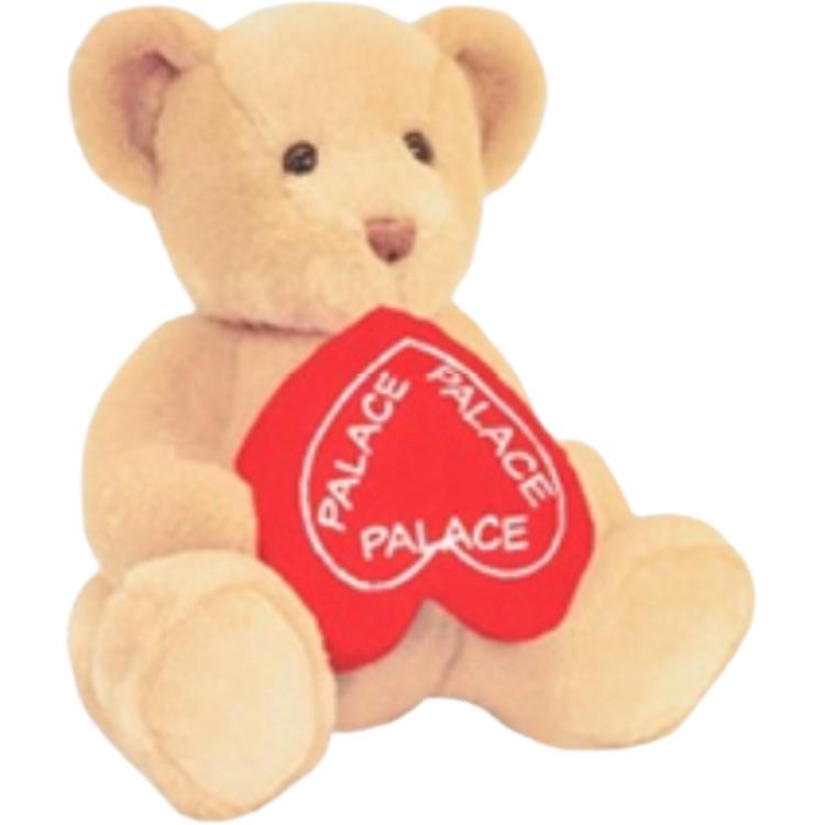 Palace Teddy T-Shirt Grey Marl Unisex Tops P26TS143