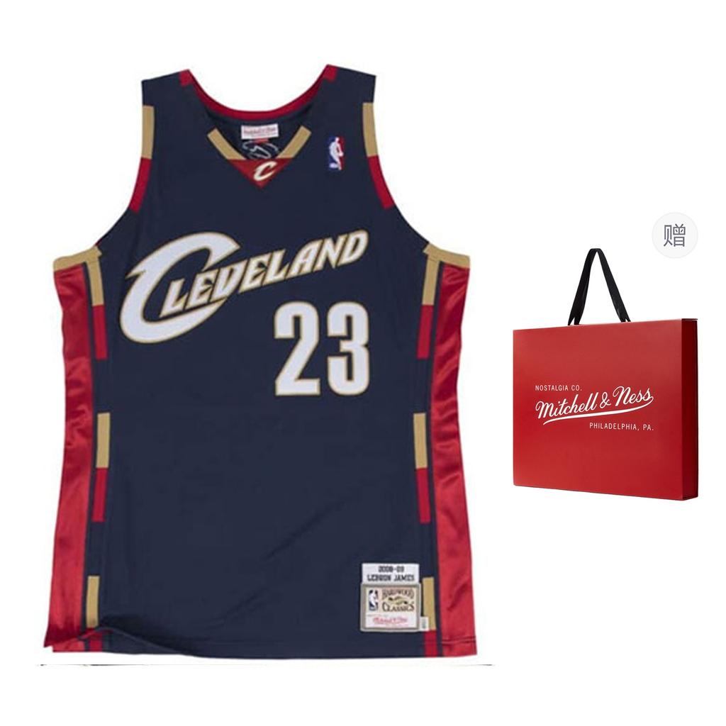 Mitchell & Ness NBA Lebron James Cleveland Cavaliers 2008/09 Jersey #23 Men's AJY4CP19126-CCANAVY08LJA
